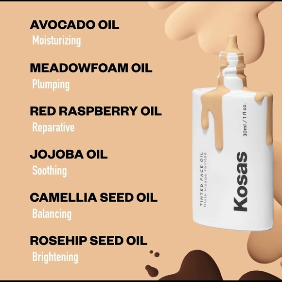 KOSAS Tinted Face Oil Foundation *Tone 01* - Picture 3 of 7